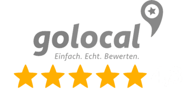 4,8 Sterne Bewertung auf GoLocal für unsere Kölner Zahnartzpraxis